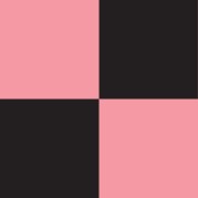 Pink and Black Check